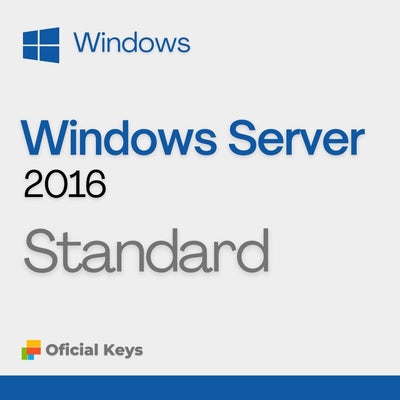 Windows Server 2016 Standard Original – Licença Vitalícia com Envio Imediato