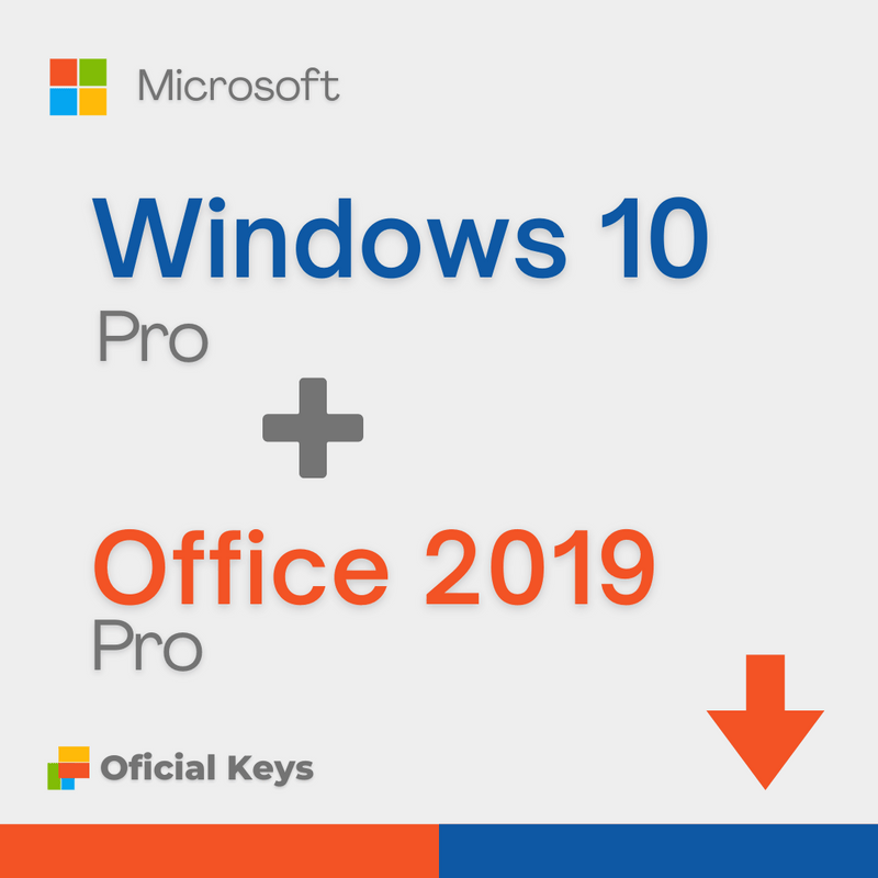 Windows 10 Pro + Office 2019: Licença Original, Vitalícia, com Envio Imediato e Nota Fiscal Inclusa