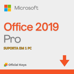 Office 2019 Pro Plus:  Licença Original, Vitalícia, com Envio Imediato e Nota Fiscal Inclusa