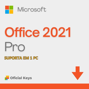 Office 2021 Pro Plus:  Licença Original, Vitalícia, com Envio Imediato e Nota Fiscal Inclusa