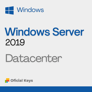 Windows Server 2019 Datacenter:  Licença Original, Vitalícia, com Envio Imediato e Nota Fiscal Inclusa